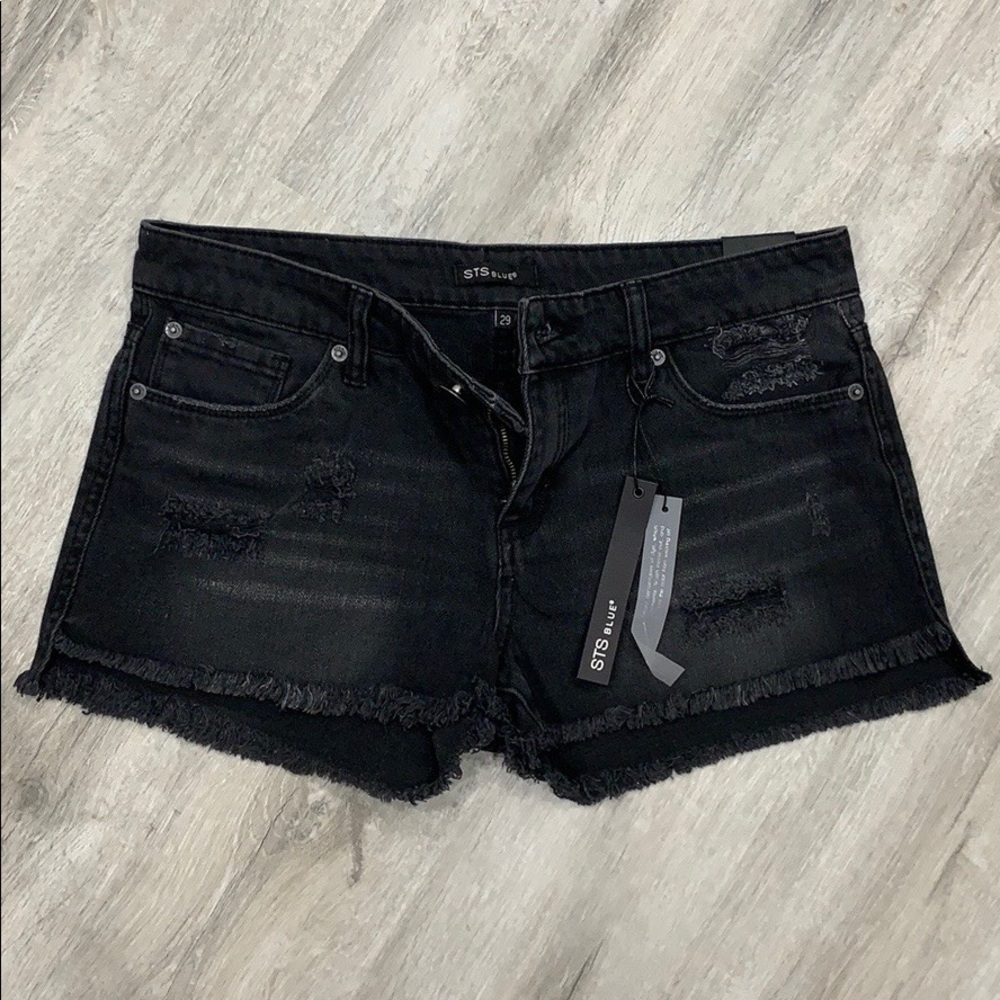 NWT STS Distressed Denim Jean Shorts